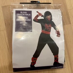 NEW Blood Dragon Ninja Kids Costume - Large 12-14